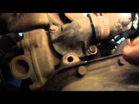 замена термостата на ауди 80 с гуром