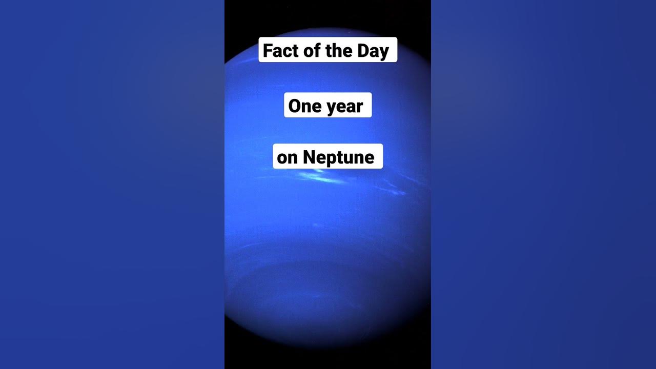 Fact of the Day: One Neptunian year is about 165 Earth years! - YouTube