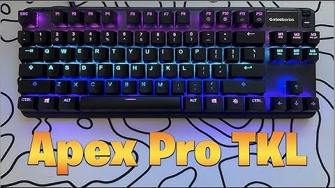🤩Apex Pro TKL🤩 Omnipoint Switches Sound Test (ASMR)