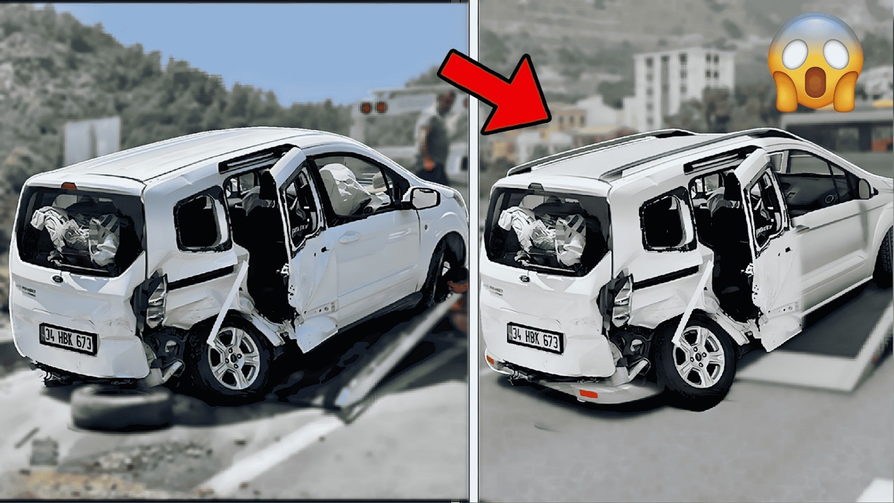GERÇEK HAYATTAKİ KAZALARI OYUNDA CANLANDIRDIM 😱​! #5