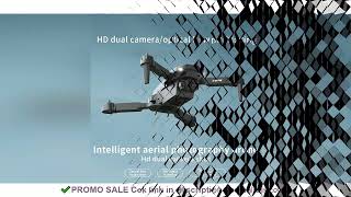 ??Foldable New E88 Pro RC Drone With 4K Professional 1080P Wide Angle Dual HD Camera WIFI FPV Quadco