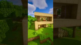 🏡 Very Simple Survival House | Minecraft Build Tutorial #minecraft #minecraftdesign #minecraftbuild