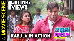 Kabula In Action | Movie Scene | Kabula Barabula Searching Laila | Anubhav | Elina