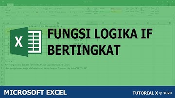 Tutorial Rumus IF Bertingkat / Bercabang