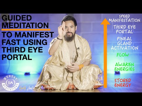 Manifest What Your Want Using Third Eye Portal | This Will 10X Your Results!! [Guided Meditation]