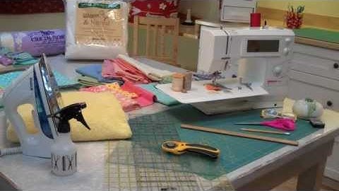 CRAZY LOG CABIN - Supplies (#3 of 22 videos) - LearnHowToQuilt.com CLASSES