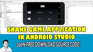 Snake Game App in Android Studio  | Free Source Code Download screenshot 1