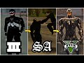 Evolution of VENOM in GTA Games | VENOM Visits Every GTA City | 2001-2020 |