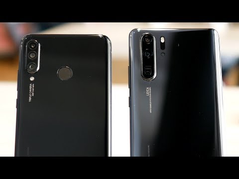 Huawei P30 Lite vs Huawei P30 Pro hands on