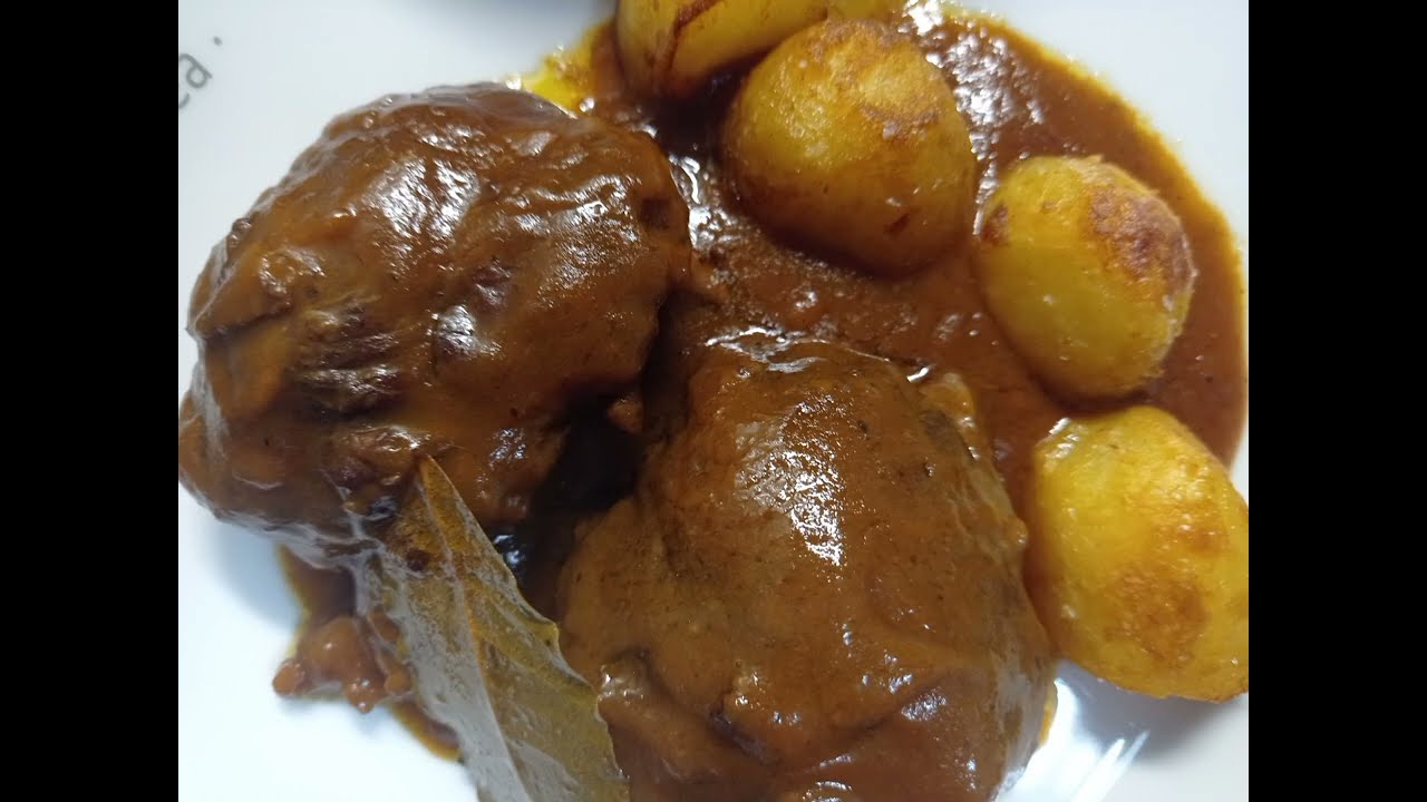 carrillada ibérica con salsa Pedro Ximénez, carrilleras ibéricas con salsa Pedro Ximénez