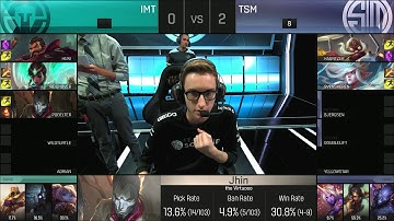 IMT vs TSM Game 3 - NA LCS Spring SemiFinals 2016 - Bjergsen as Corki - Immortals vs Team SoloMid