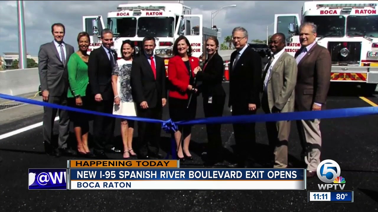 I-95 interchange at Spanish River Blvd. opens Wednesday, hopes to alleviate congestion