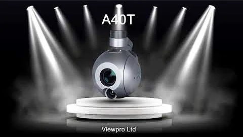 A40T  AI-Tracking 40X Object Identification and Tracking Camera with 3-axis Gimbal