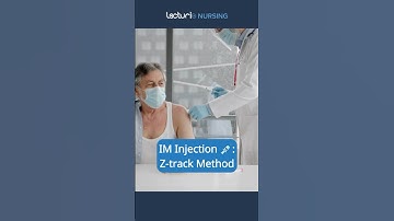 Z-Track Method for IM Injections 💉 #InjectionTips #NursingSkills #nclex