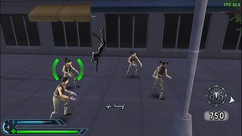 Spider-Man 3 Gameplay ppsspp (no edite) #part 9