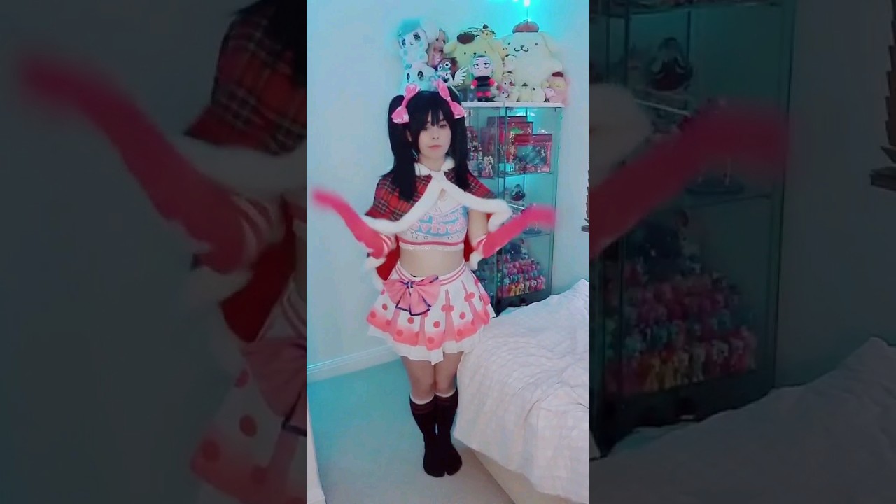 Hit or Miss Christmas special 🎄 Nico Yazawa cheerleader cosplay Love Live 💕