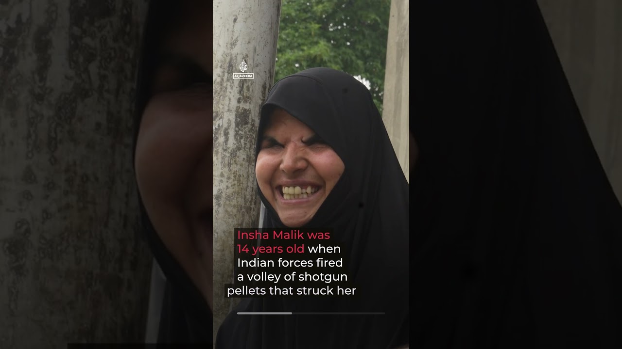 Insha Malik, blinded by pellets in Kashmir in 2016, speaks out against Bollywood film | #AJ shorts