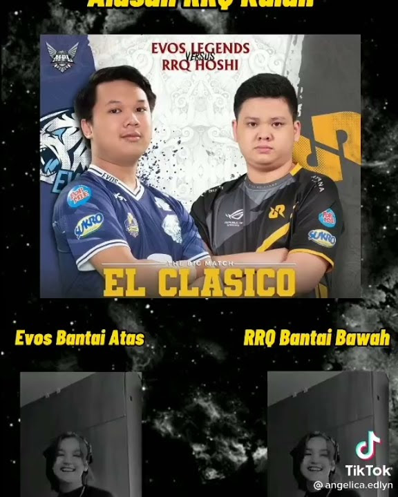 STORY WA RRQ  BANTAI BAWAH ⬇ × EVOS BANTAI ⬆
