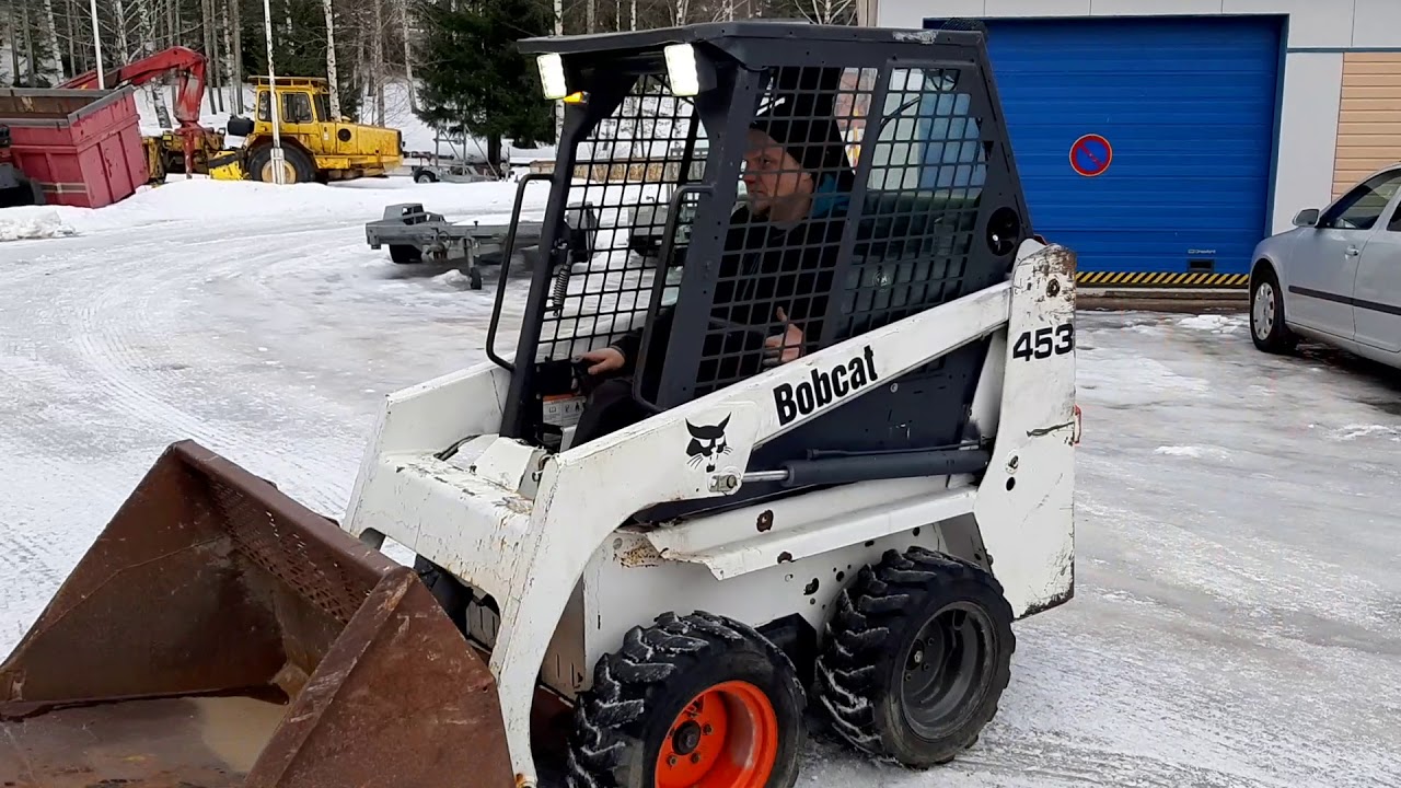 Bobcat 453 - YouTube