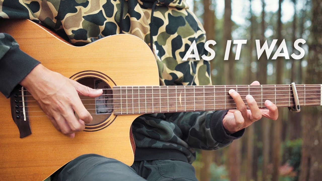 As it Was - Harry Styles - Fingerstyle Guitar Cover