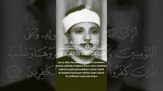 Abdulbasit Abdussamed Tevbe Suresi Mükemmel Maktalarından Biri