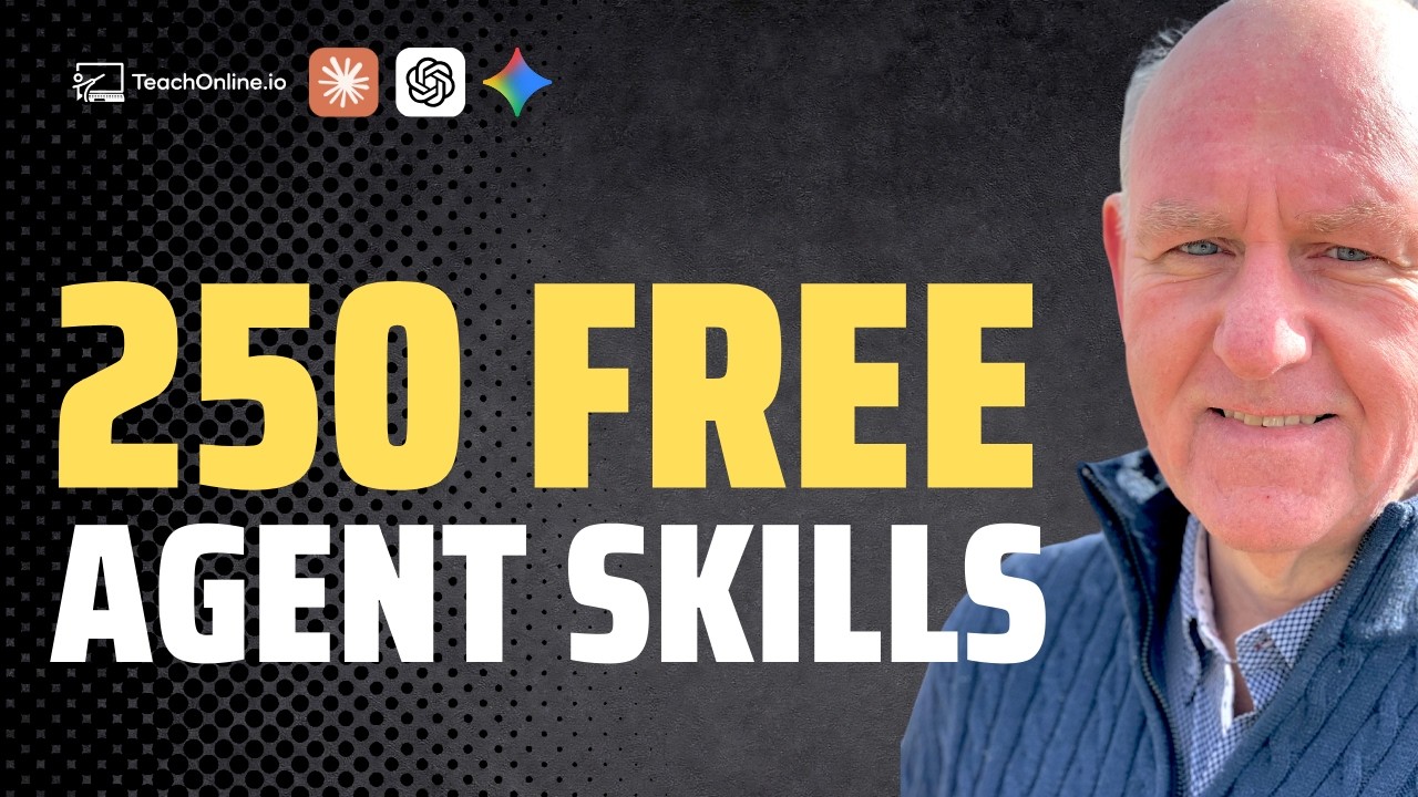 Your Courses Are Dead. Claude Agent Skills Are What's Next. Take My 250 Free.
