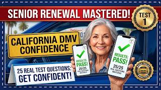 California DMV Senior Written Test 2026 Practice