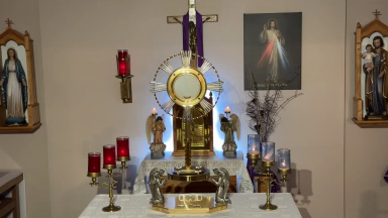 LIVE Eucharistic Adoration - Sisters of Divine Mercy