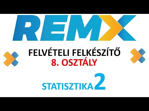 8. osztály * felvételi felkészítő * statisztika 2 borítóképe