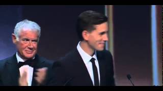 Brian Dietzen receives Golden Nymph Award for NCIS world's most popular TV drama at Monte Carlo Tv F