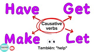 Causative verbs: HAVE / GET / MAKE / LET / HELP (Diferencias y usos)