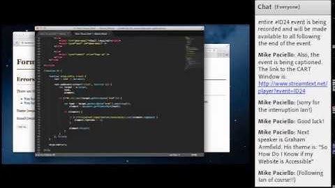 Ian Pouncey "JavaScript for accessible web applications" (ID24 2014)
