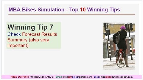 MikesBikes Bikes Simulation guide   Round 1   Part 7