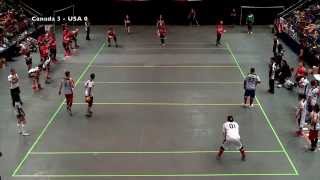 Canada vs USA | Men's Final Full Match | 2014 WDBF Dodgeball World Championship