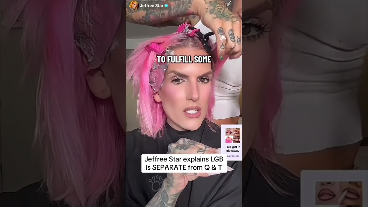 Джеффри Стар объясняет, что ЛГБ не имеет ничего общего с Q & T!! 