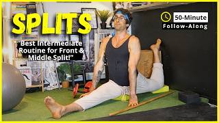 Intermediate Splits Training: My Favorite Front & Middle Split Exercises (Follow-Along)