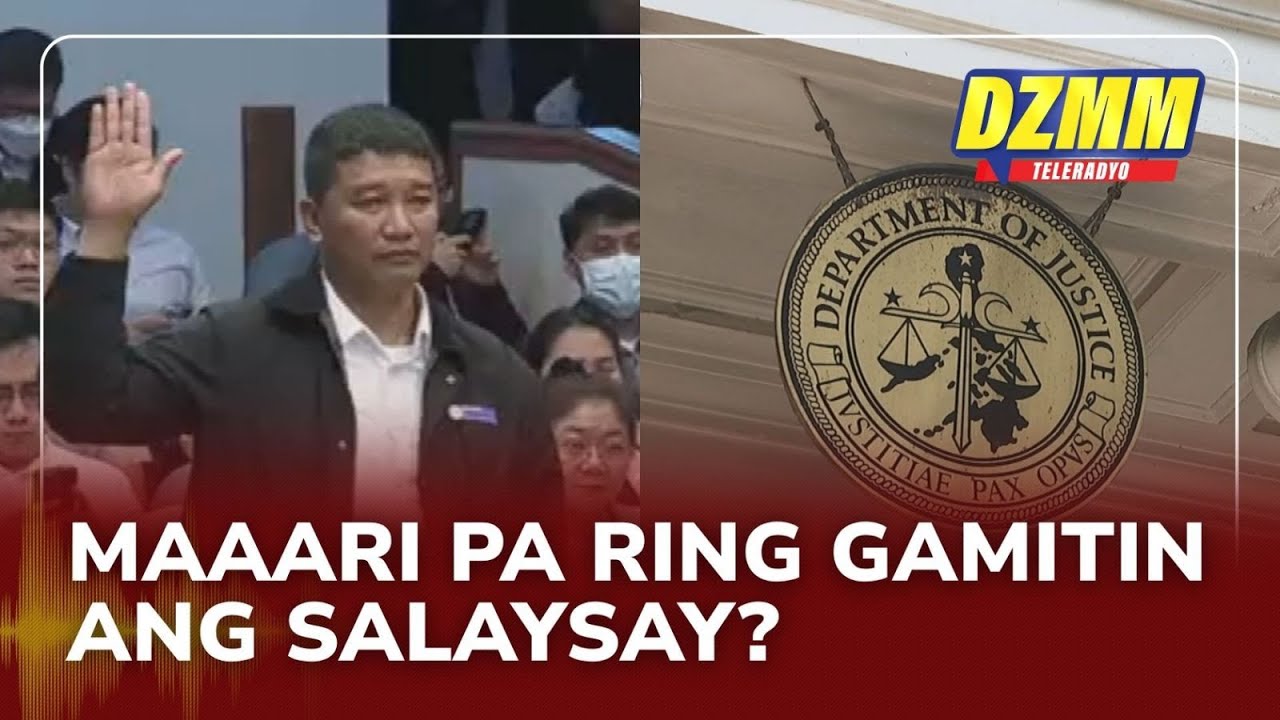 Guteza’s affidavit still usable in flood control probe despite fake notary: DOJ | (29 October 2025)