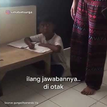 Video lucu anak kecil marah ke ibu hilang otak nya