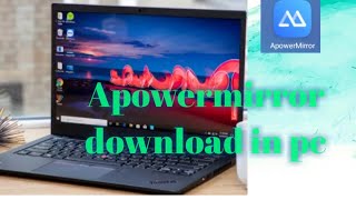 Apowermirror download karna sikhe pc me