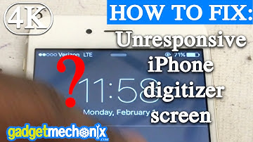 How to fix an iPhone screen with digitzer issues (Gadget Mechanix) repair tips video