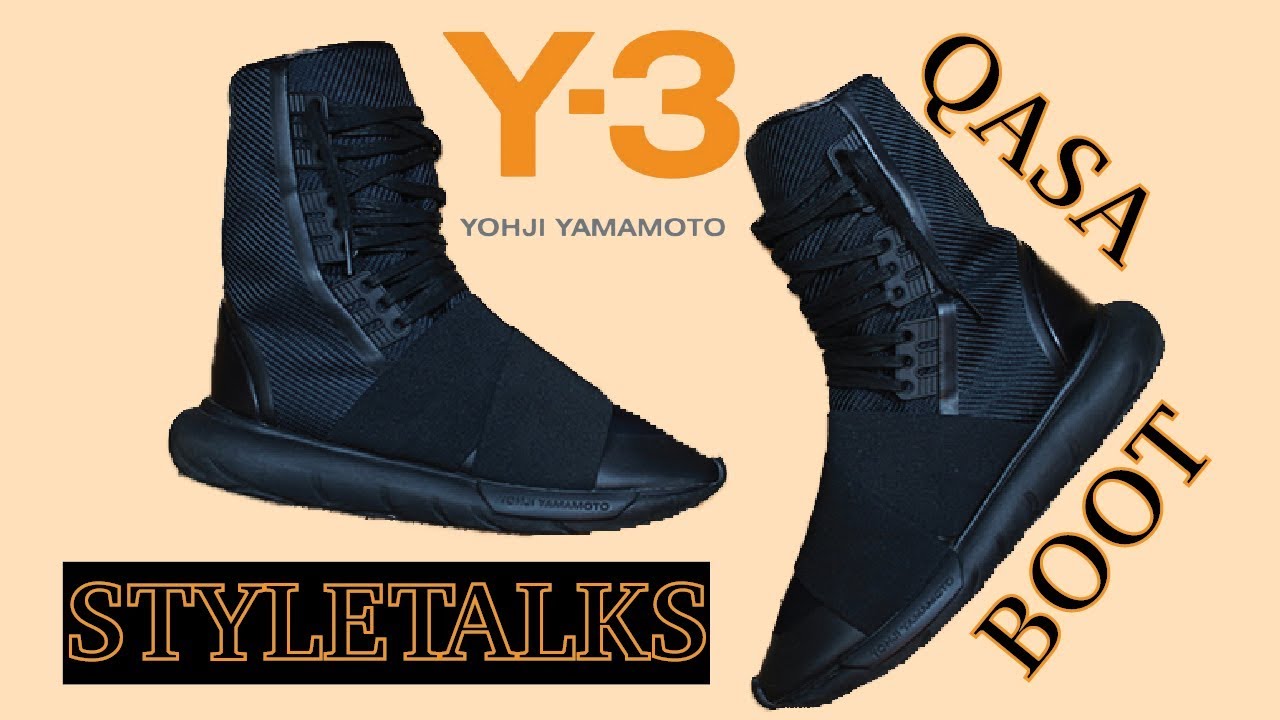 y3 qasa boot high