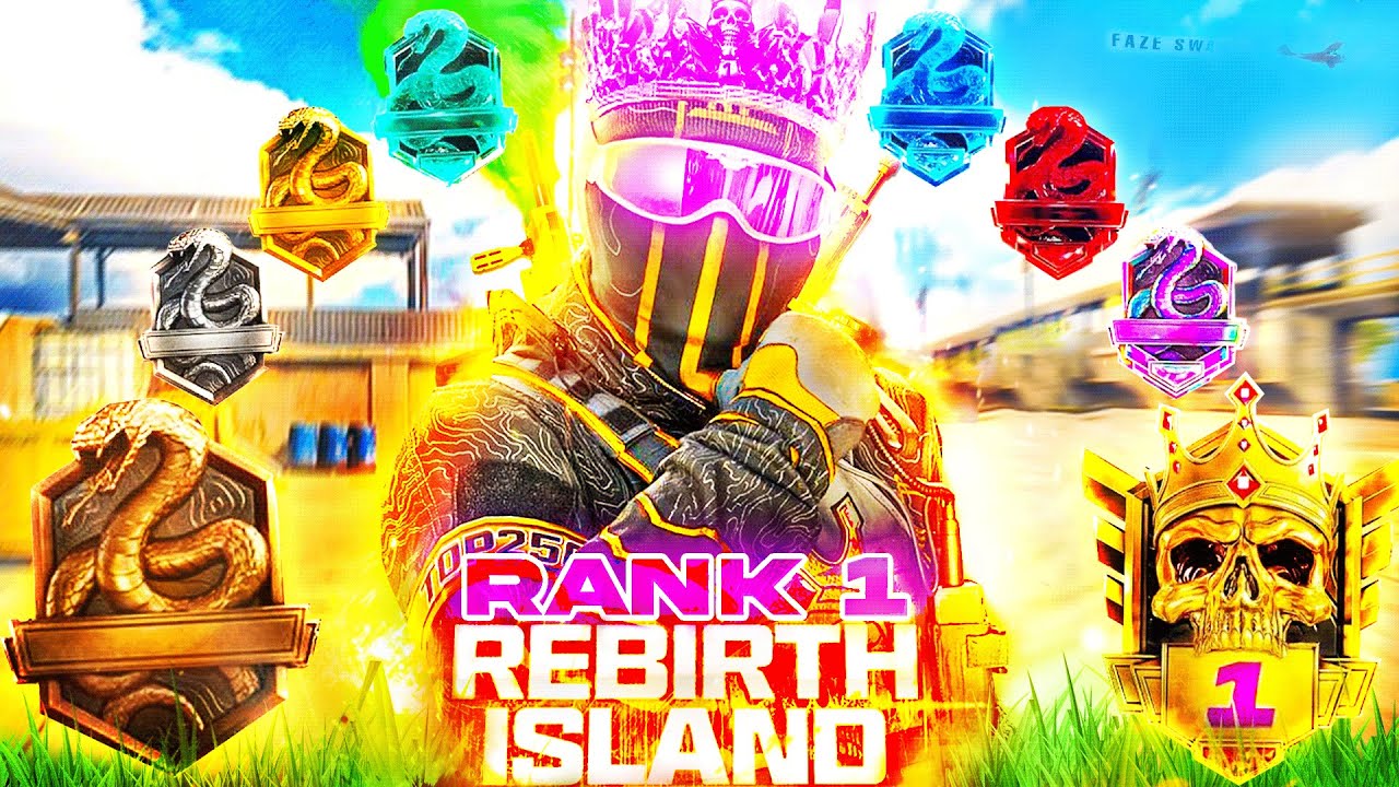 #1 RANKED PLAYER vs EVERY RANK on Rebirth Island - YouTube