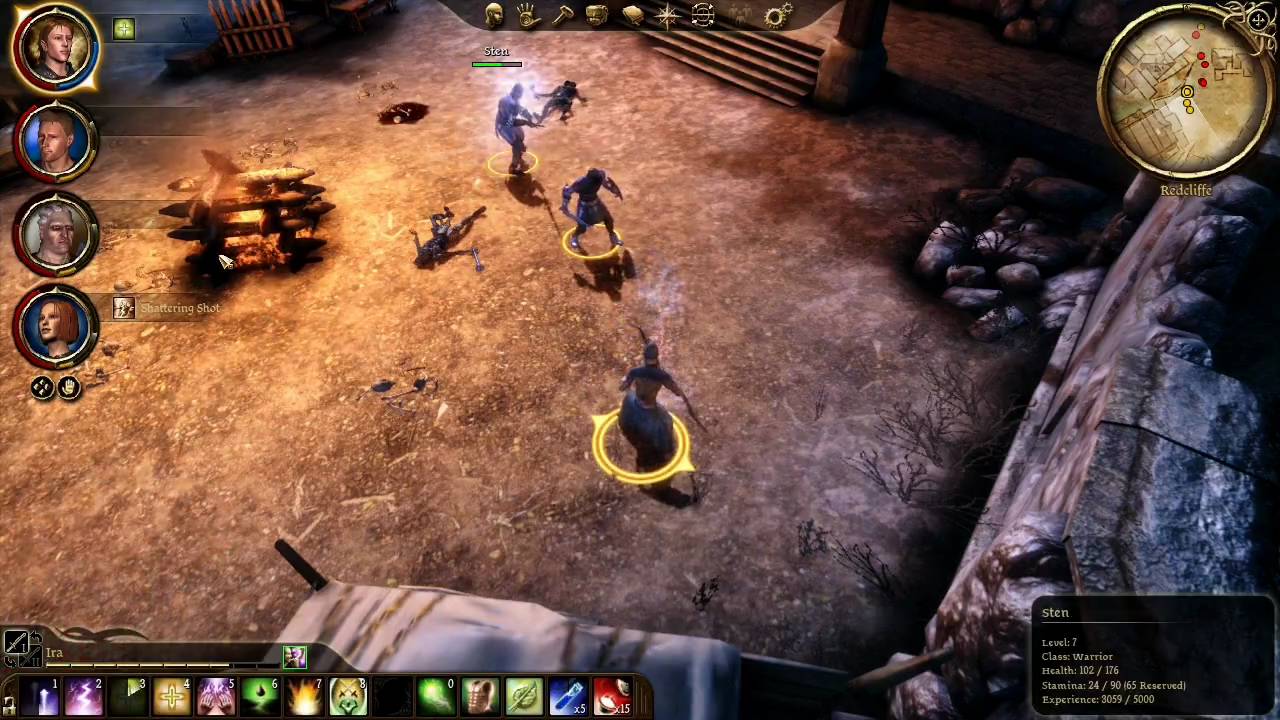 Dragon Age Origins Redcliffe Village Part 2 of 4 YouTube