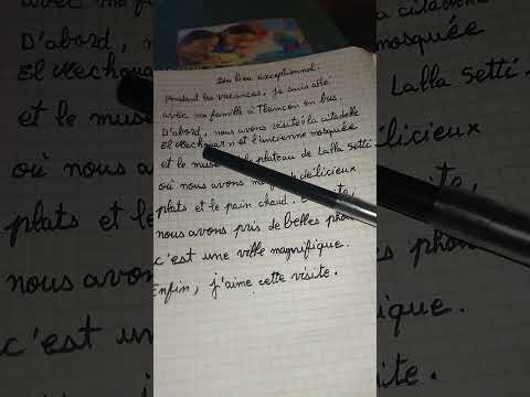 تعبير Lieu Exceptionnel مقترح بشده لاختبار السنة5ابتدائي2023 