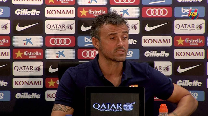 Luis Enrique: “The Gamper trophy is always a special date”