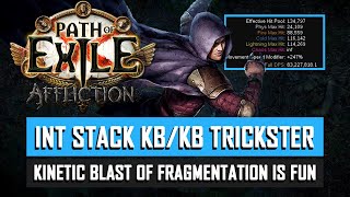 [POE 3.23] Affliction Week 1: Intstacking KB/KB Trickster