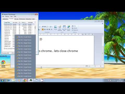 How to close all programs processes in one shot - YouTube