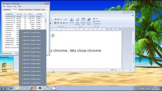 How to close all programs processes in one shot