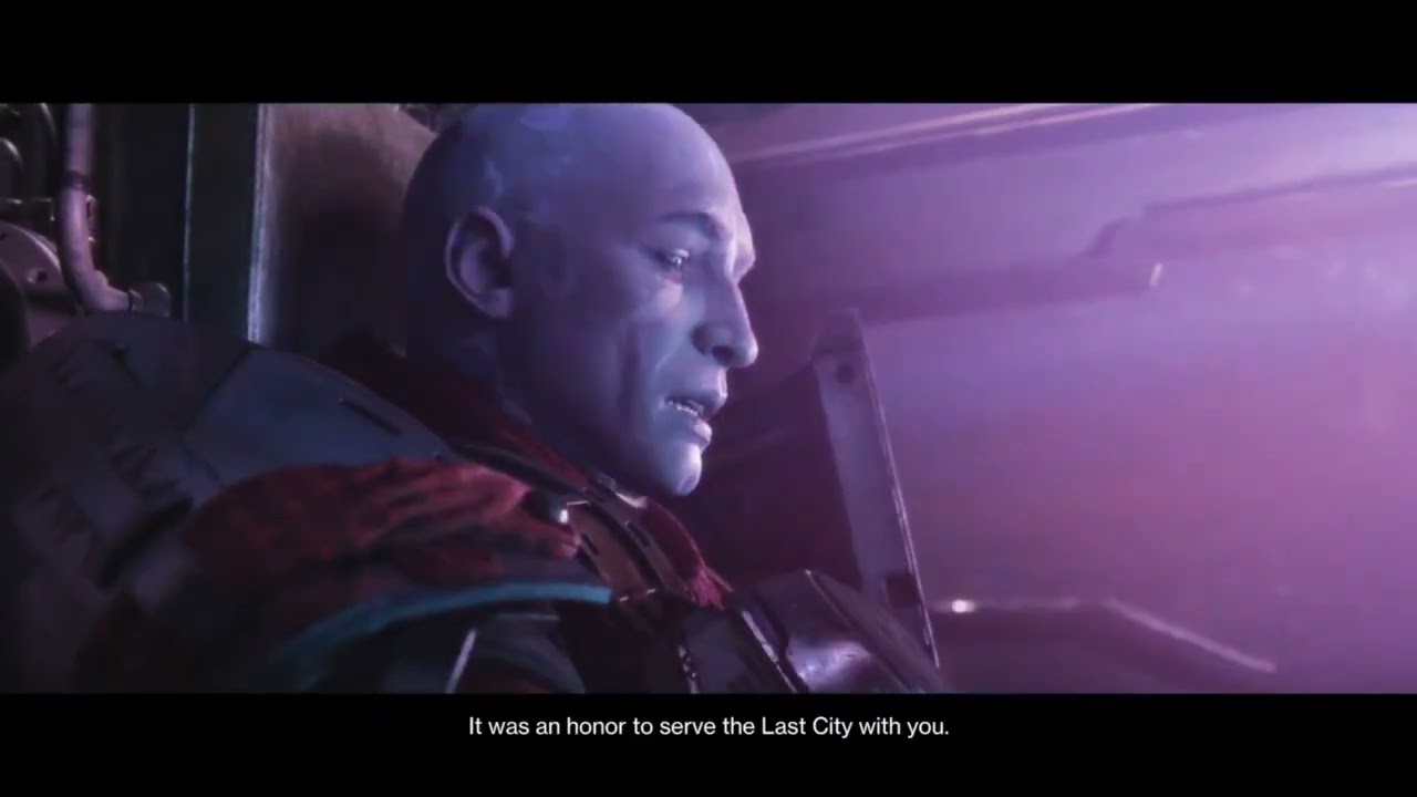 Destiny 2 FS катсцены Techsec полицейская броня титан