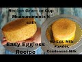 Vanilla sponge recipe in grams measurements for half kg cake  eggless vanilla sponge recipe